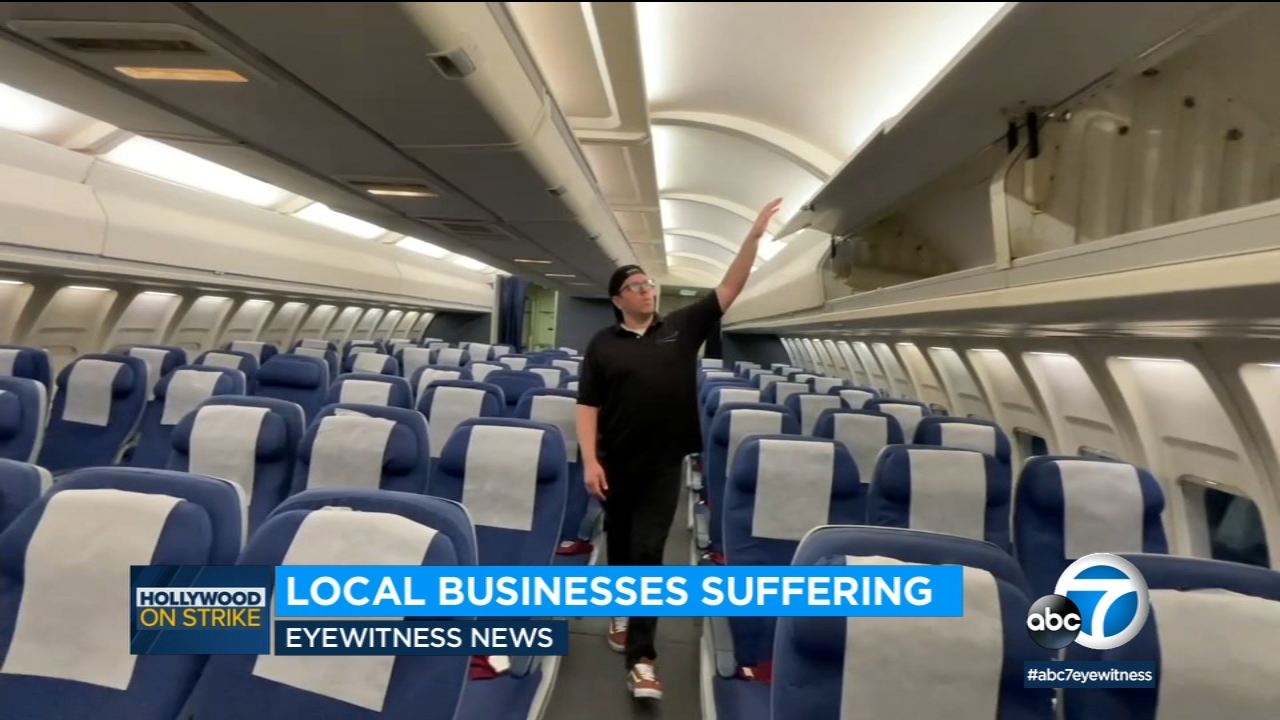 North Hollywood aviation set company sees dip in sales amid strikes