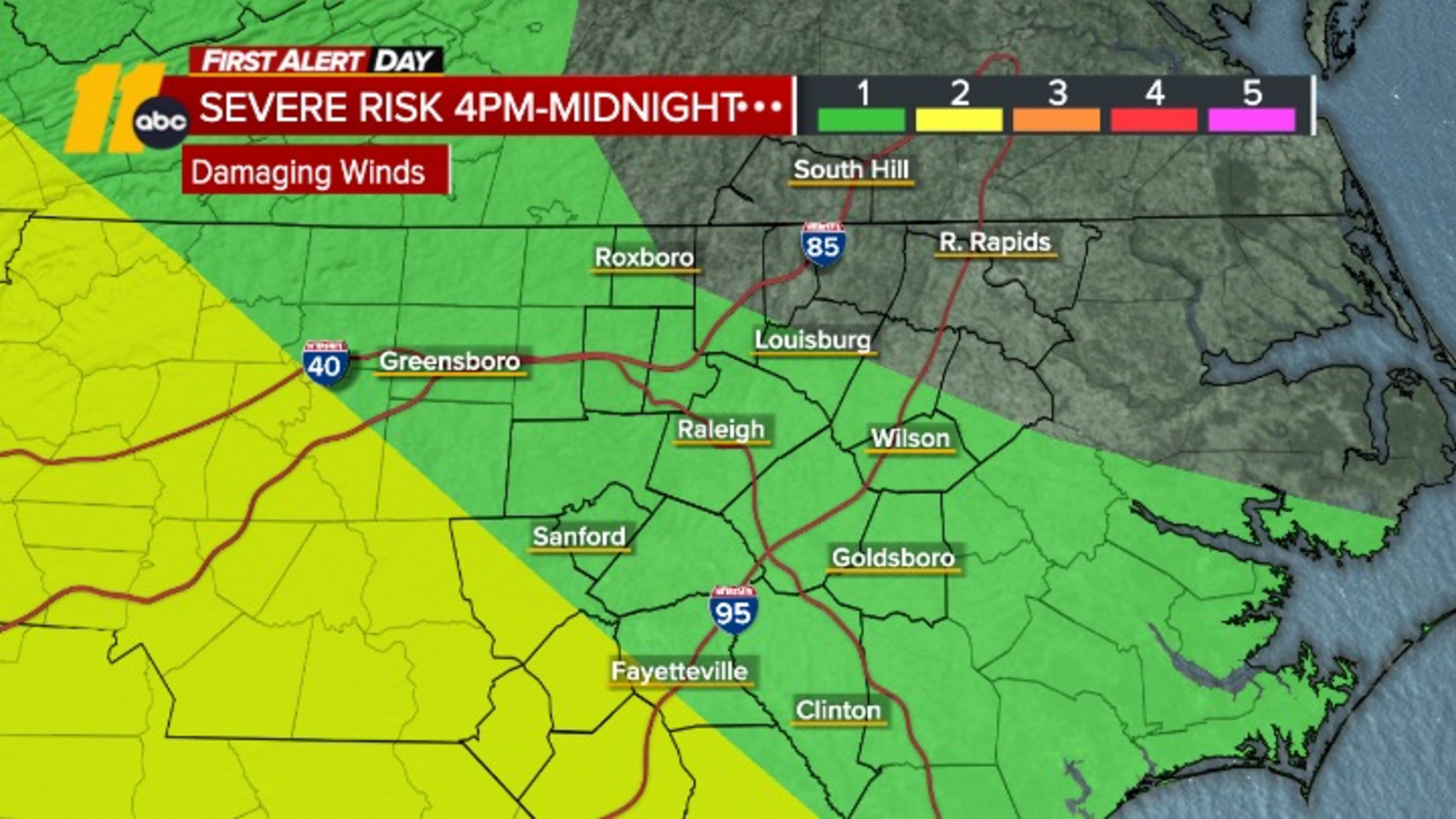 NC Weather 10 days radar tornado Another chance of severe weather in