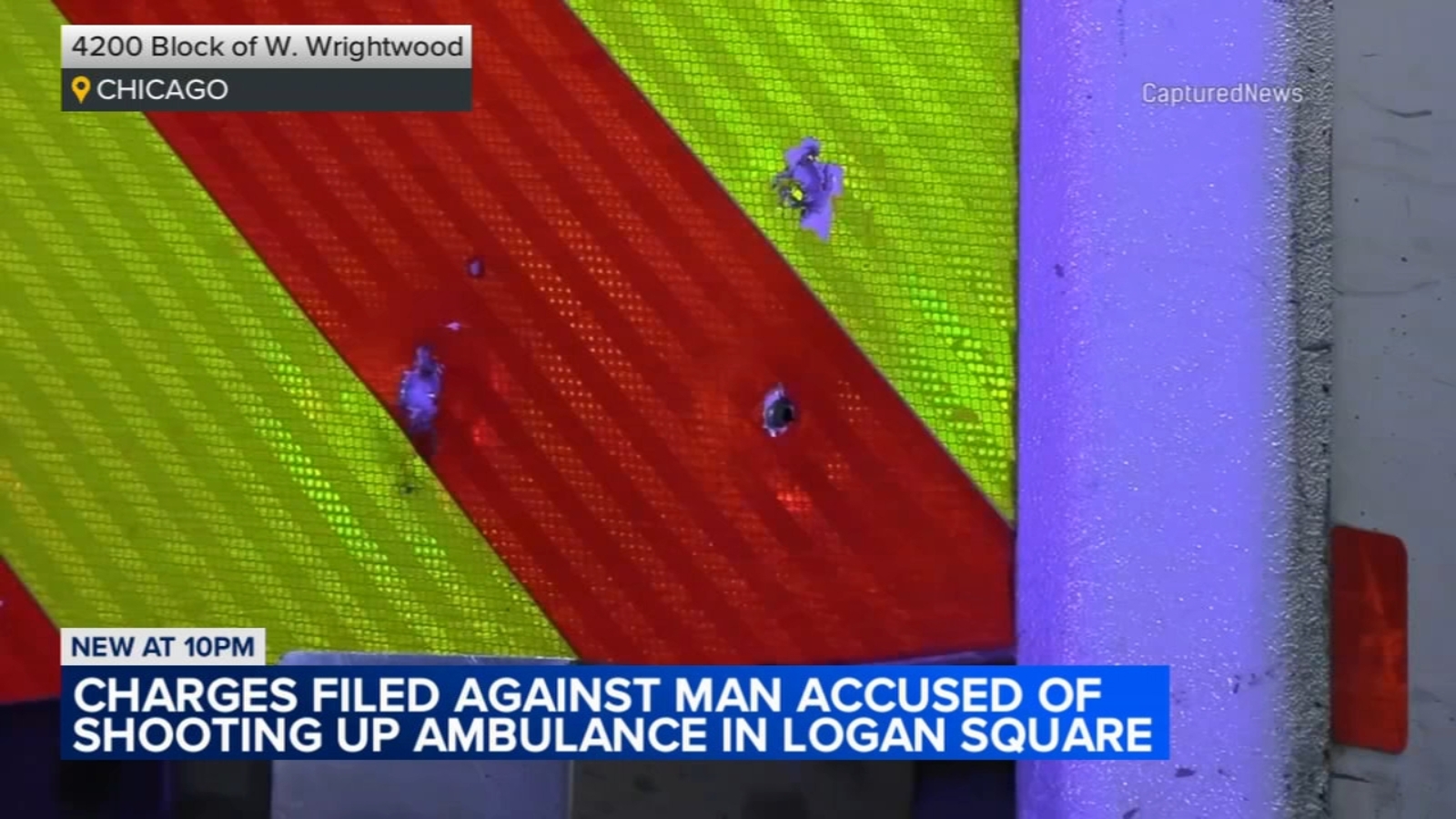 Chicago shooting 1 charged after CFD ambulance with patient inside