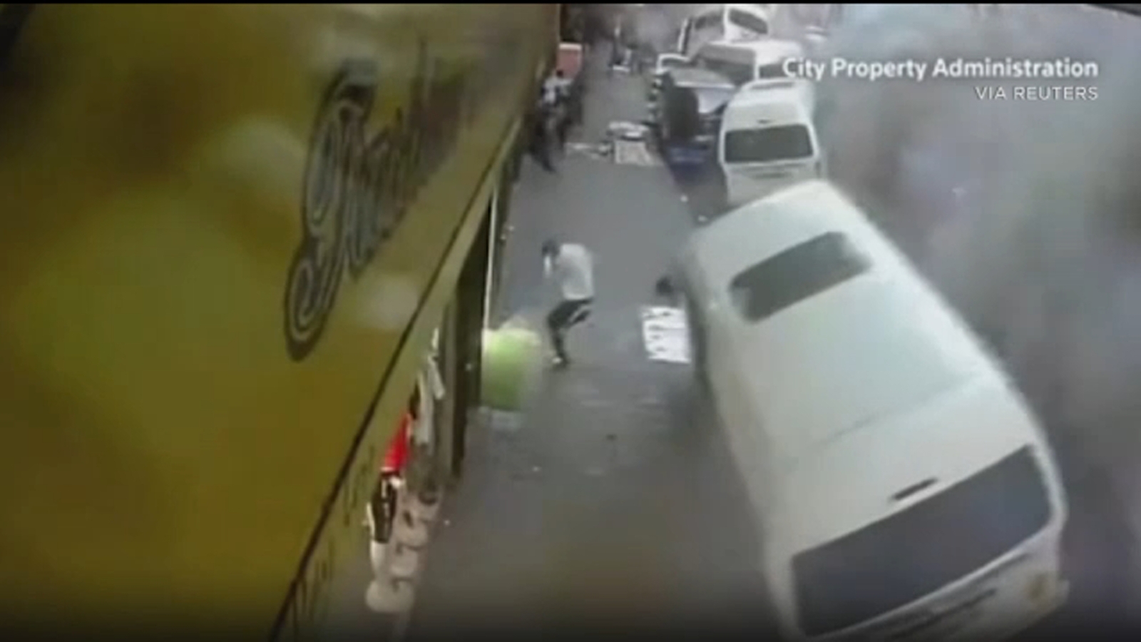 1 dead and 48 injured after suspected gas explosion in downtown