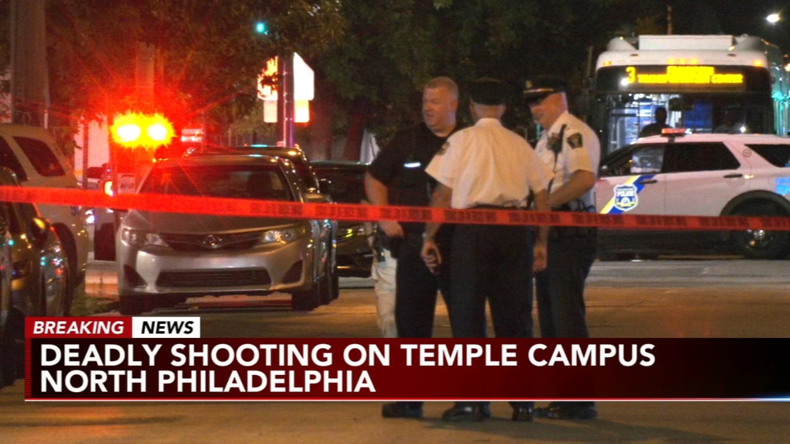 Man dead woman injured after shooting on Temple Universitys campus