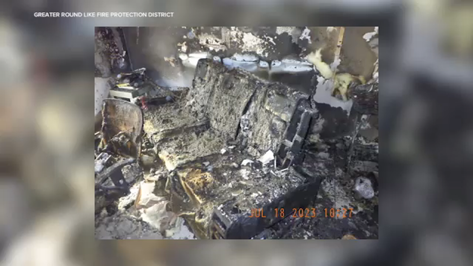 Recalled Ashley Furniture power reclining couch may have sparked house fire in Round Lake Beach: 'Unplug it immediately' - Vimarsana News