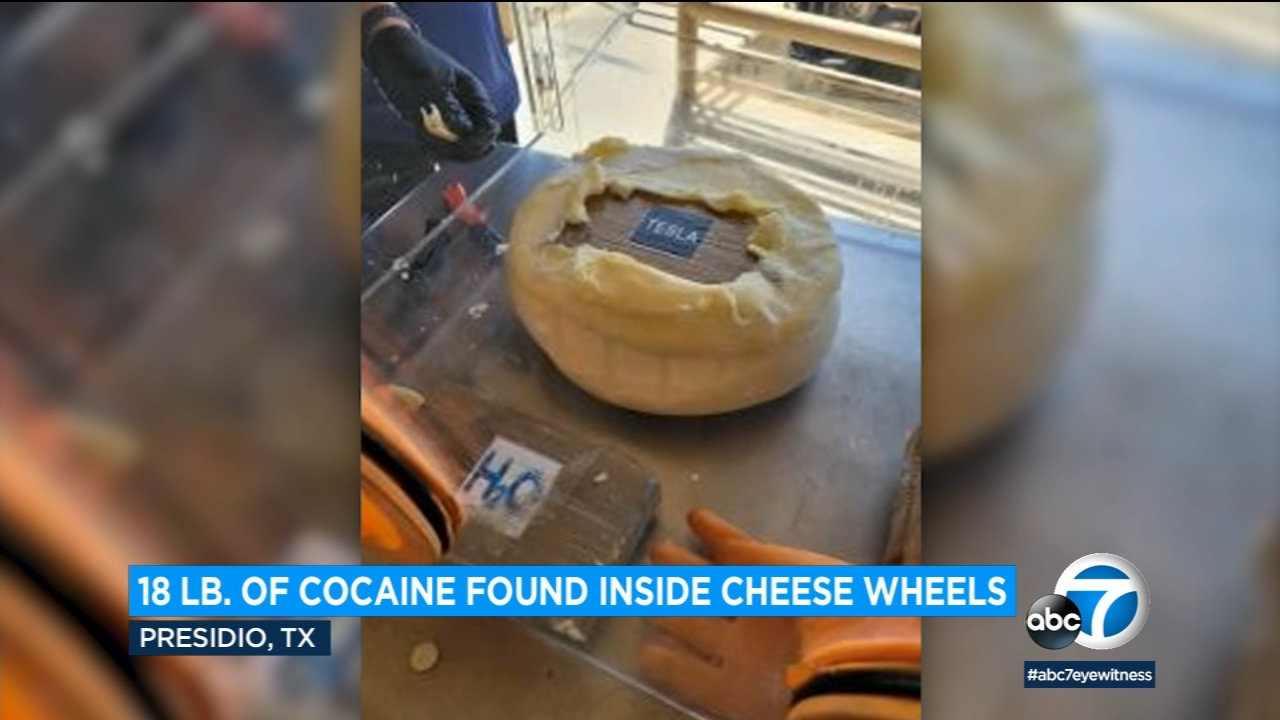 Drug smugglers' latest trick: Hiding cocaine in cheese