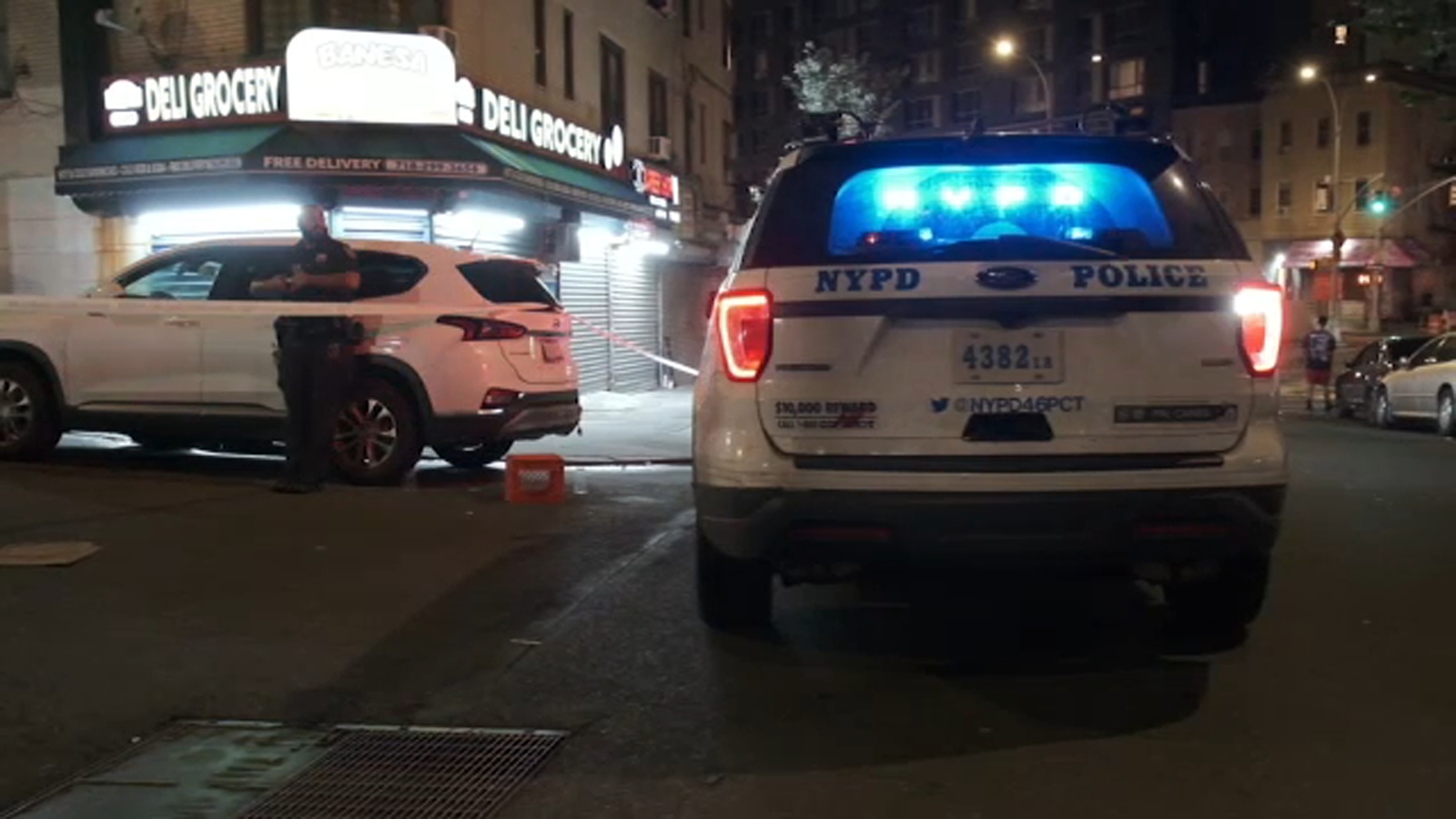 NYC crime 1 man killed, 3 others wounded in shooting outside
