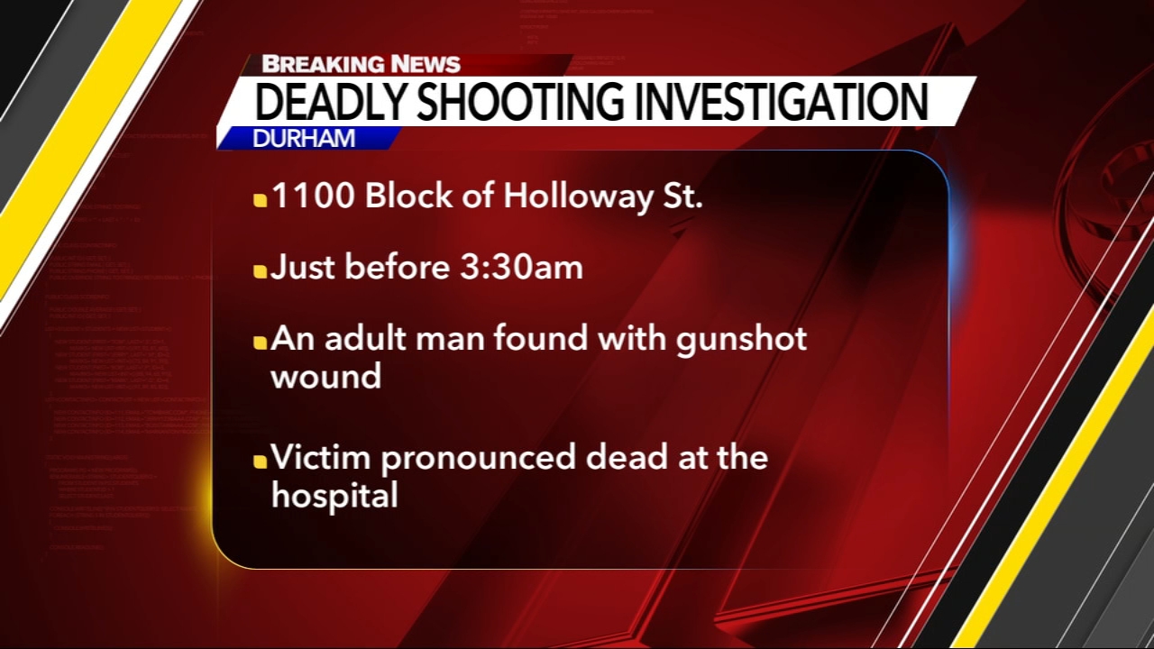 Man killed in Durham shooting identified by police