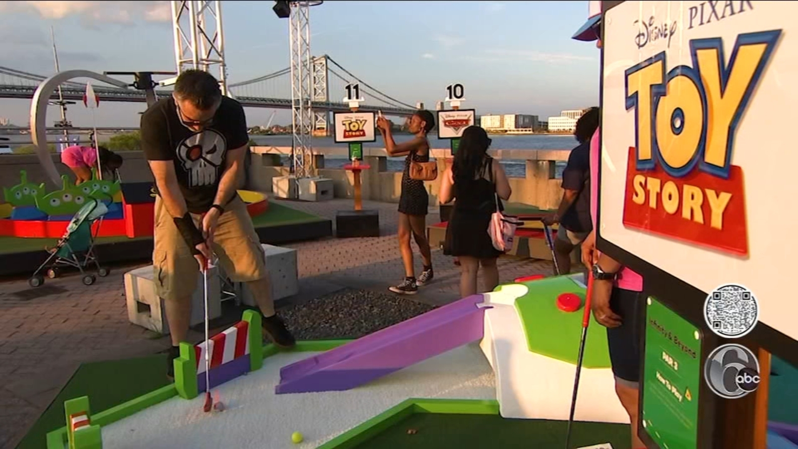 Pixar Putt brings movie magic to miniature golf at Penn's Landing