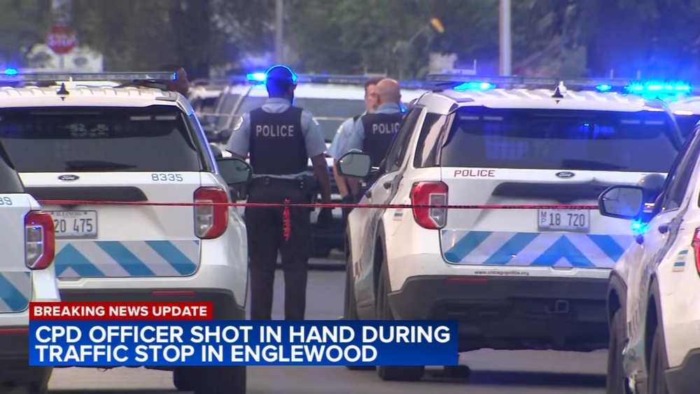 Chicago police officer recovering after shooting in Englewood