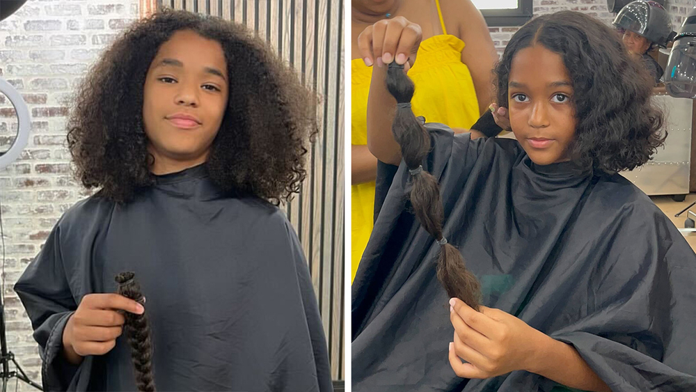 Kindest of cuts: Young brothers donate hair to kids with cancer 