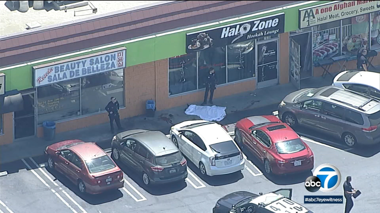 LAPD mata a sospechoso armado mientras apuñalaba a víctima en Reseda