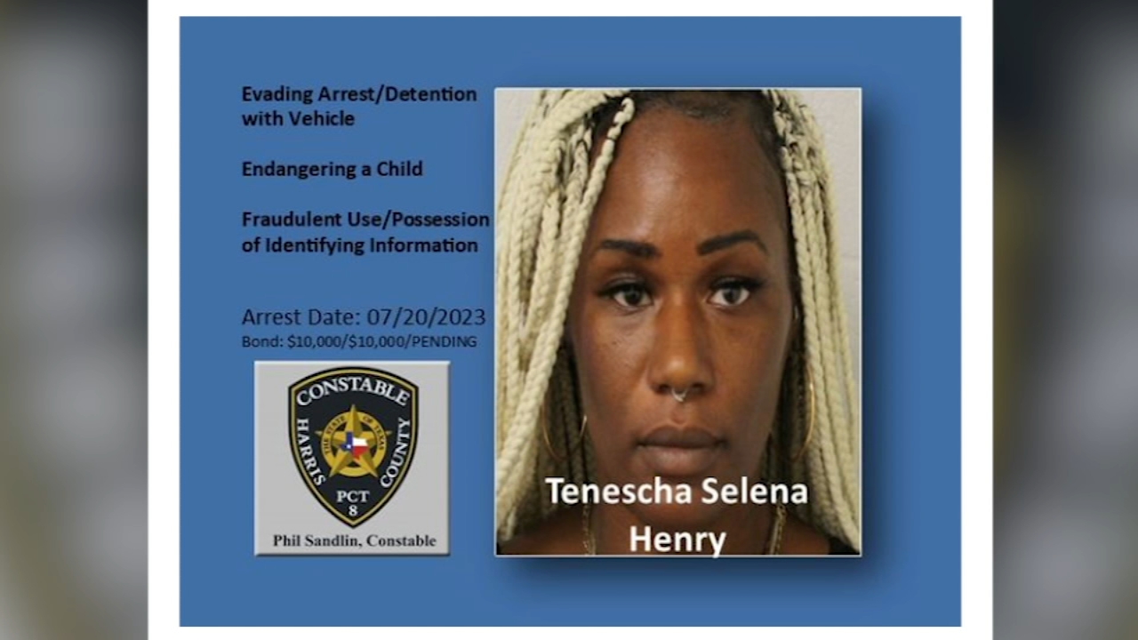 Woman accused of using child as shield after 25-mile-long chase