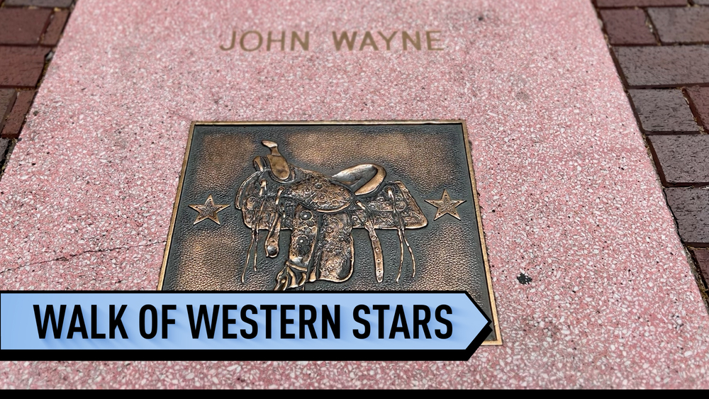 Local legends of Western movies honored with walk of stars