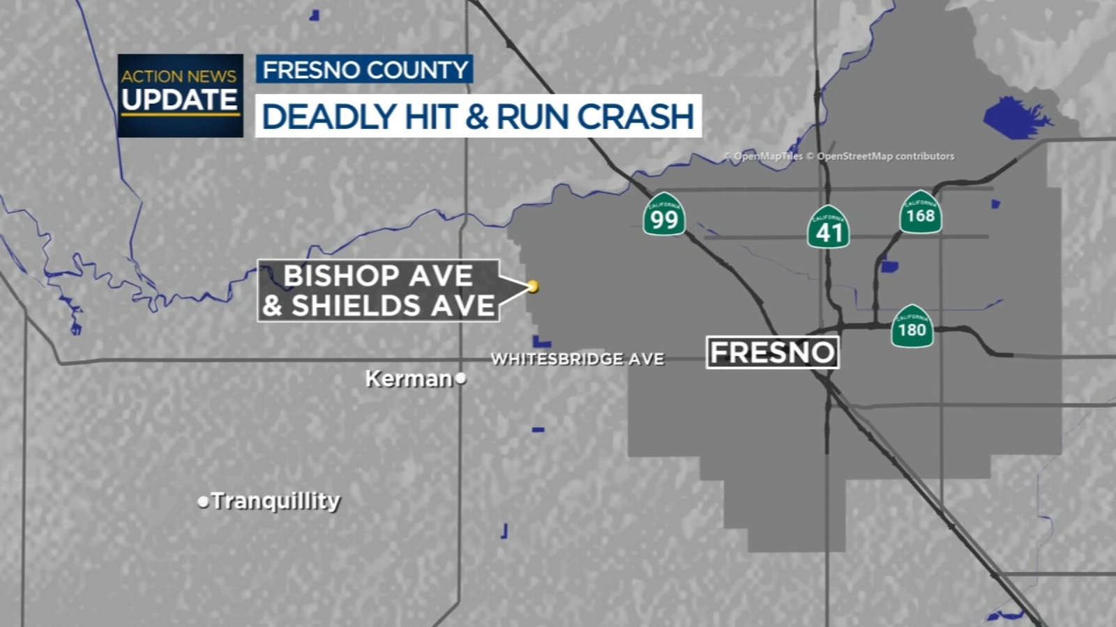 Man arrested for deadly hit-and-run crash in Fresno County, CHP says ...