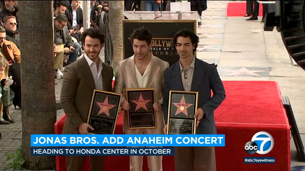 Jonas Brothers add 50 dates to tour, including stop in Anaheim