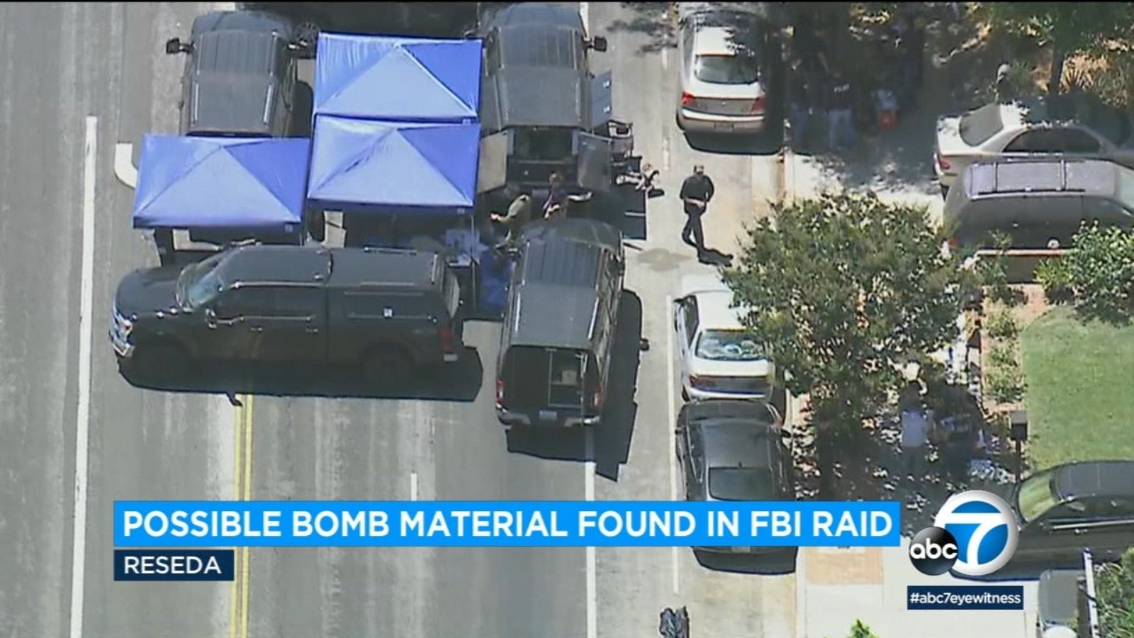 Possible bomb-making materials found inside home in Reseda during raid, FBI says - Vimarsana News