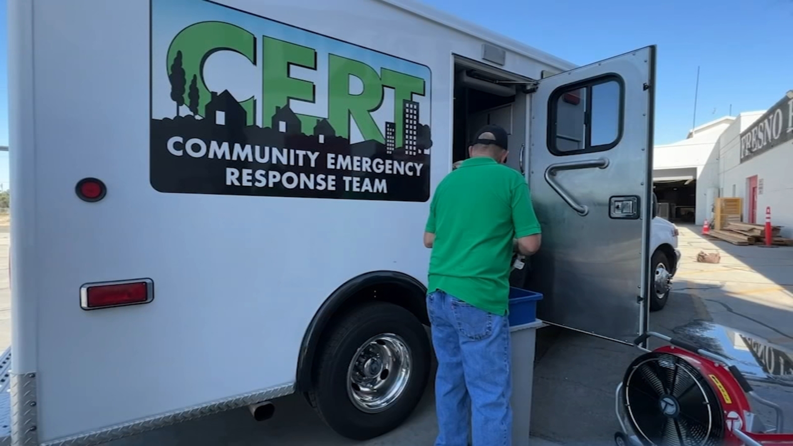 CERT volunteers working to keep Fresno Fire crews safe amid tripledigit temperatures