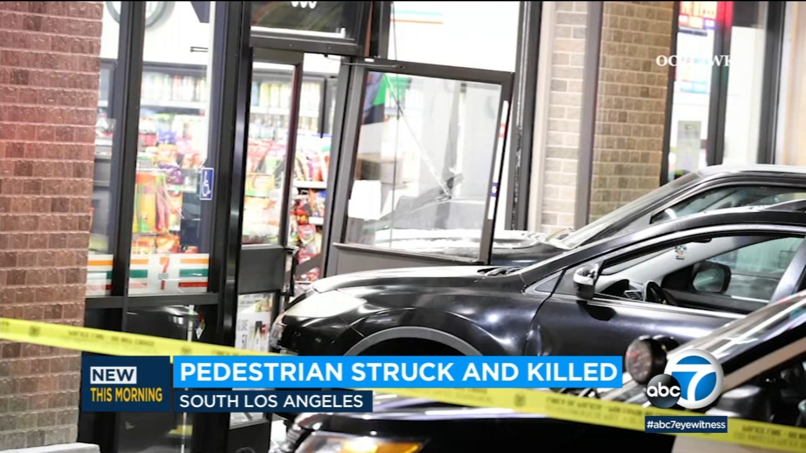 Driver arrested after fatally striking pedestrian, crashing into cars outside 7-Eleven in South LA - Vimarsana News