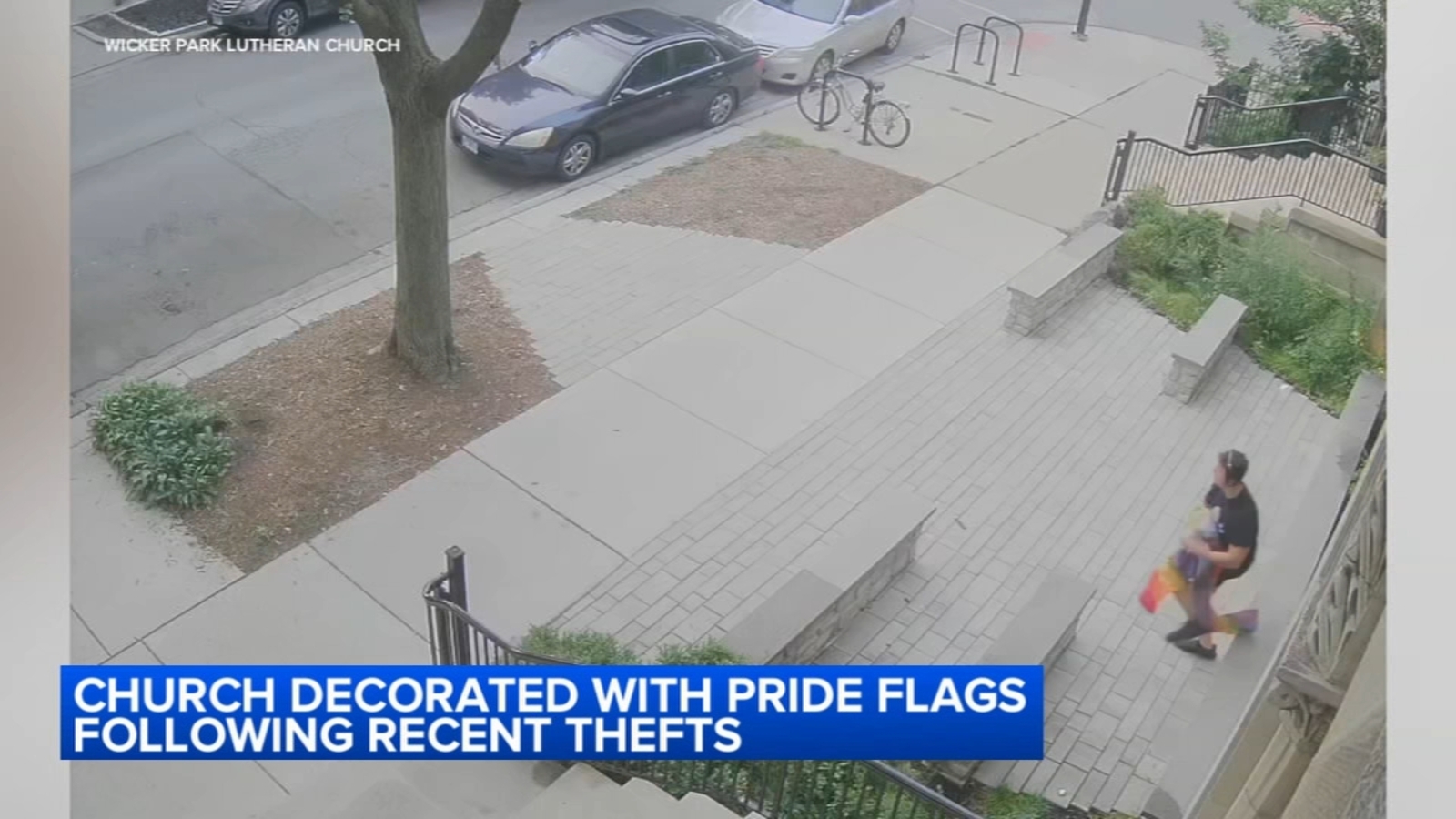 Wicker Park Lutheran Church plants hundreds of Pride flags after months-long vandalism - Vimarsana News