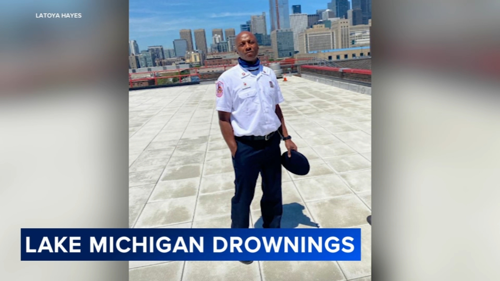 Chicago firefighter death Chicago Fire Department member Wilbert Hayes dies in Lake Michigan drowning at 31st Street Beach WLSTV Chicago firefighter death Chicago Fire Department member Wilbert Hayes dies in Lake Michigan drowning at 31st Street Beach WLSTV