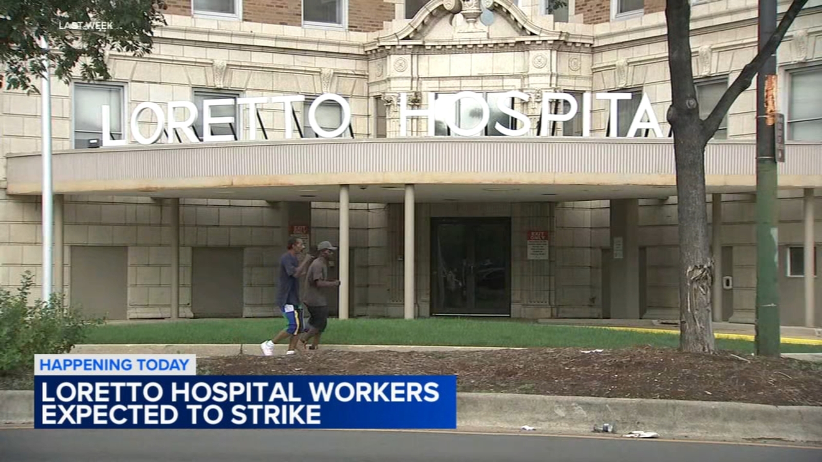 Loretto Hospital healthcare workers go on strike on Chicago's West Side Monday - Vimarsana News