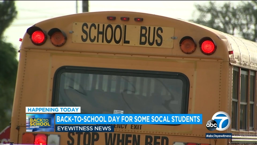 Thousands of San Bernardino students back to school in summer heat