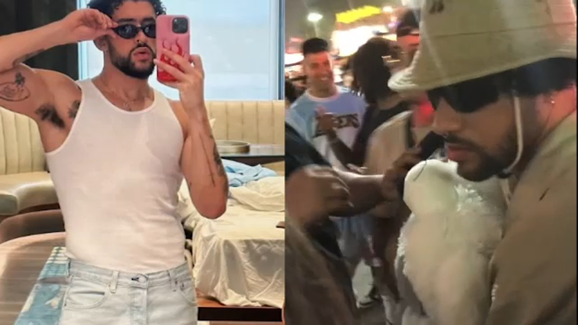 Impostor de Bad Bunny desata el caos en la Feria del Condado de Orange