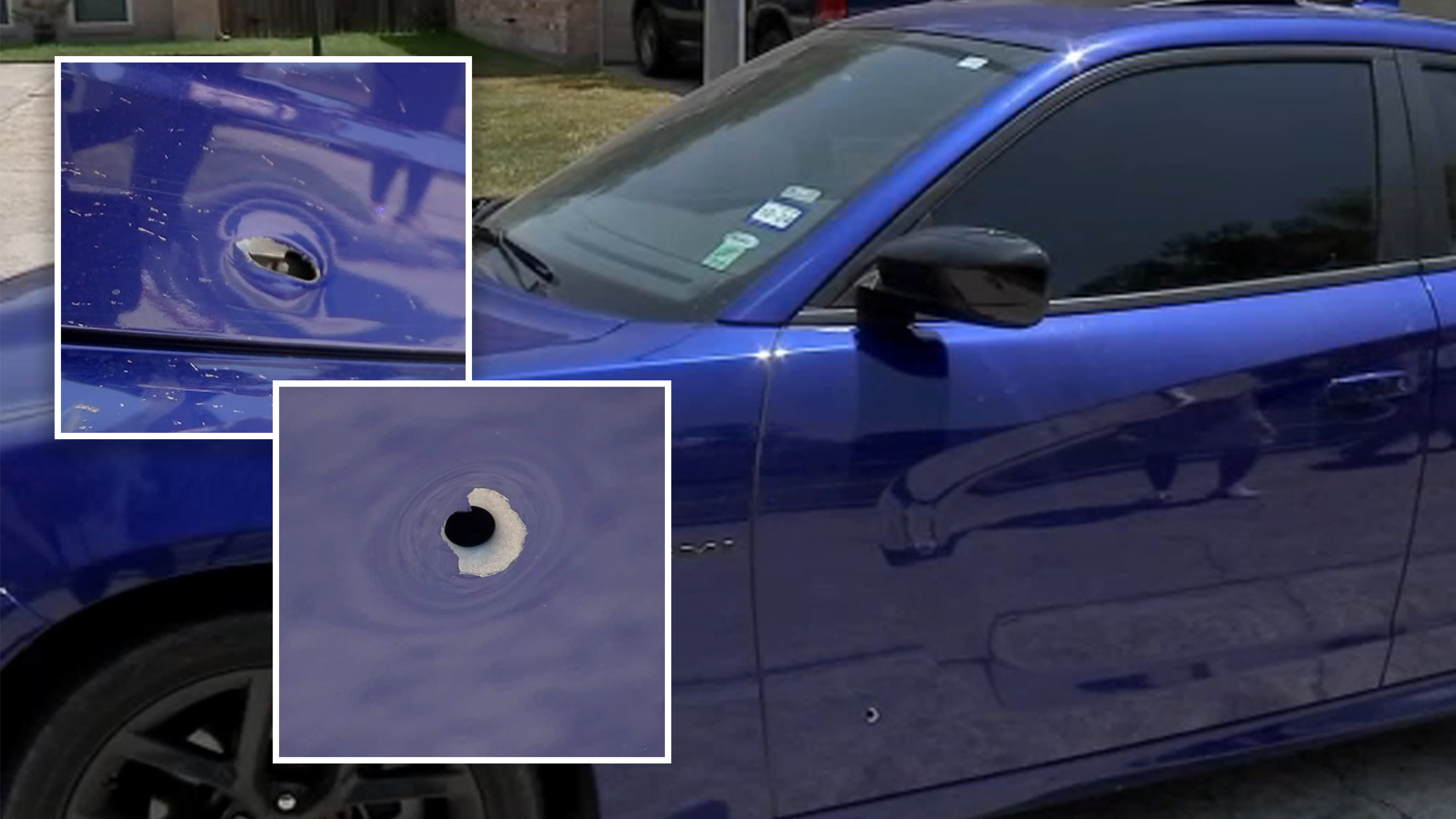 College students' car allegedly shot at over parking outside party
