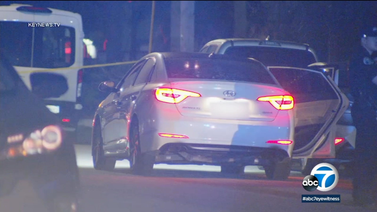 1 dead 1 hurt after shooting on 57 Freeway police investigate in Costa Mesa where victims drove