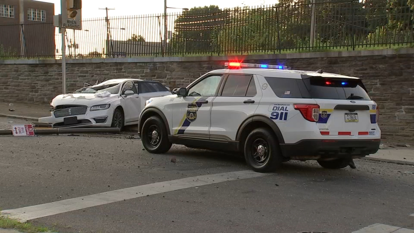 2 car crash victims taken into custody in connection with Philadelphia homicide case Sources 2 car crash victims taken into custody in connection with Philadelphia homicide case Sources