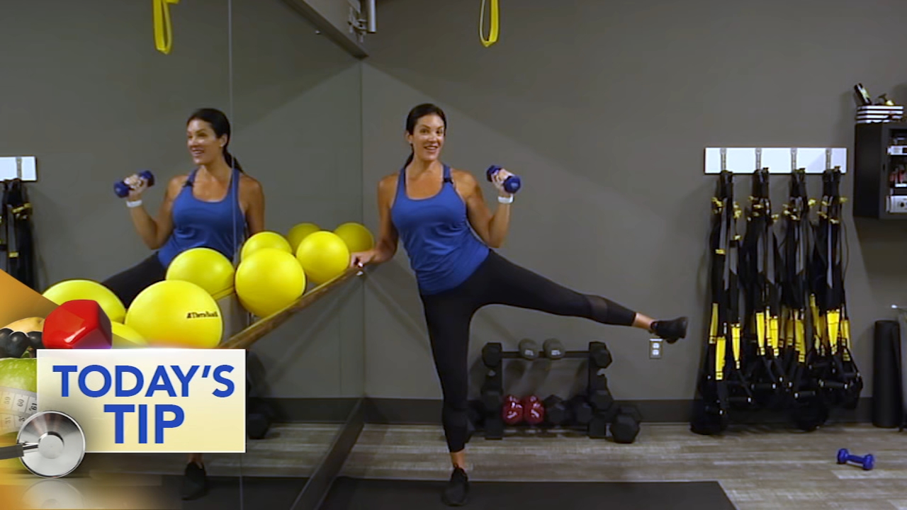 Work your waistline with this move - Today's Tip