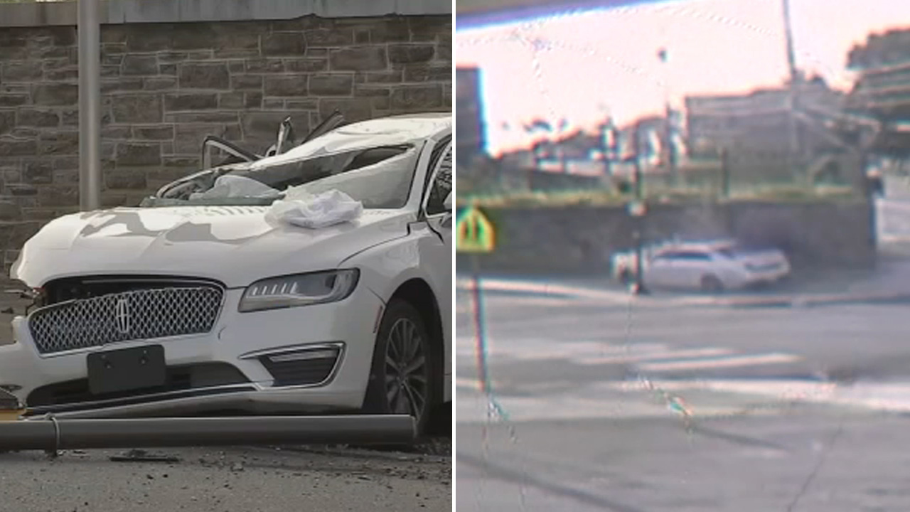 Murder suspect, boyfriend and 2 children injured after crash