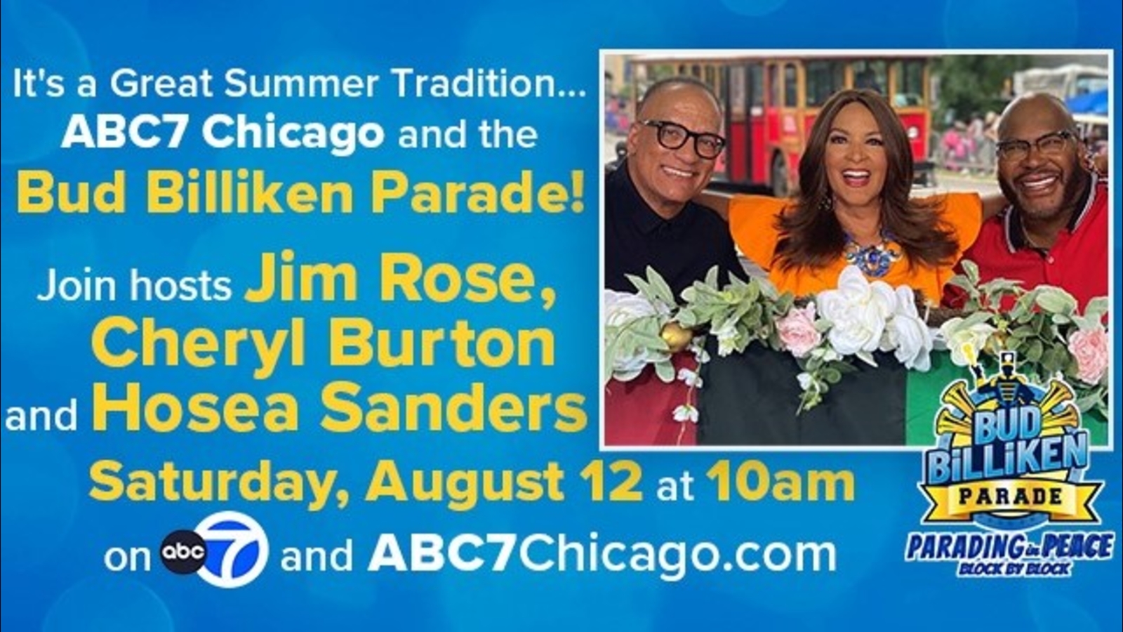 ABC7 Chicago to broadcast 2023 Bud Billiken Parade - Vimarsana News