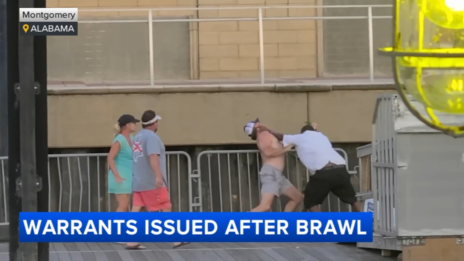 Massive brawl on Alabama dock: Montgomery riverfront brawl involving folding chair after dock worker attacked goes viral - Vimarsana News