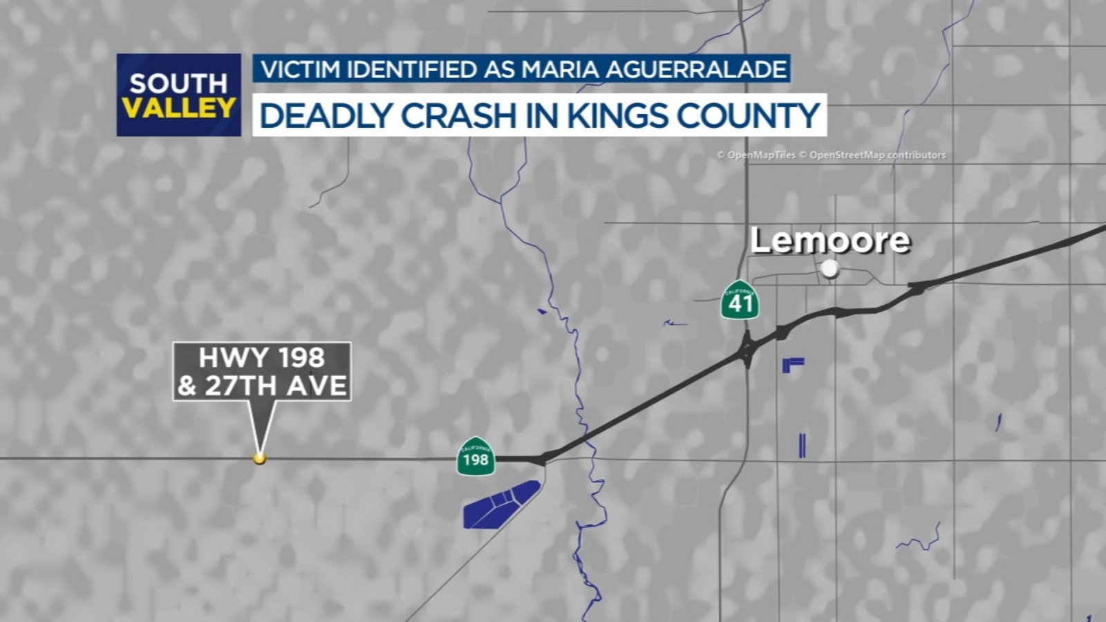 Woman killed in suspected DUI crash in Kings County identified - Vimarsana News
