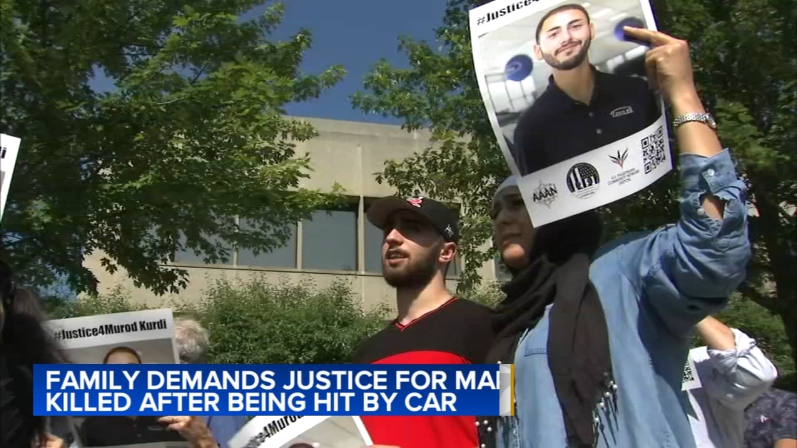 Murod Kurdi death: Oak Lawn crash victim's family protest at driver's traffic ticket court appearance, demand criminal charges - Vimarsana News