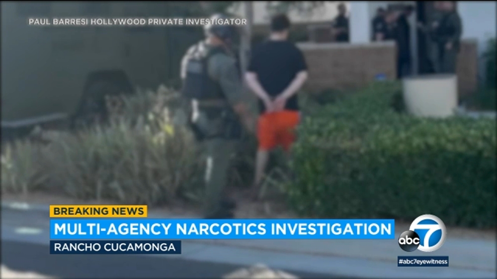 4 arrested after drug raid at upscale Rancho Cucamonga neighborhood