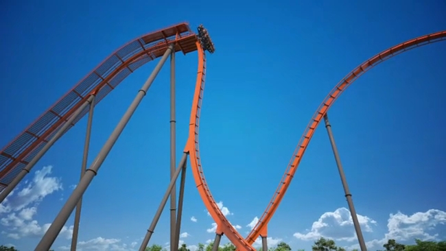 Dorney Park In Allentown Pennsylvania Announces New Dive Roller