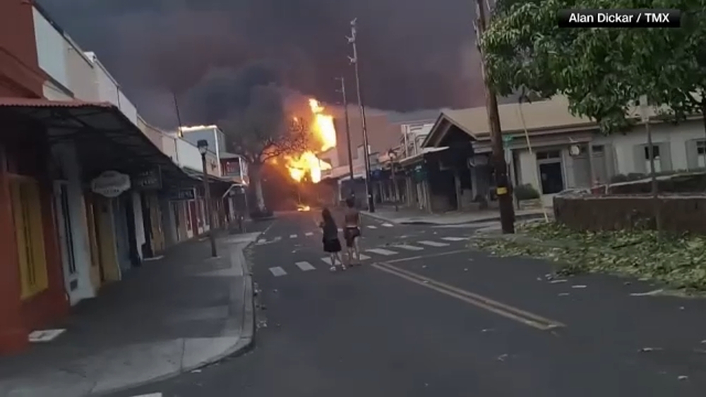 Extra Time: Catastrophic wildfires ravage across parts of Hawaii