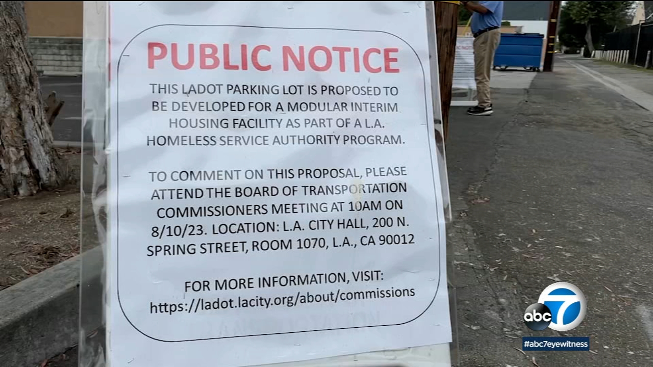 West LA residents protest plan to build interim homeless facility
