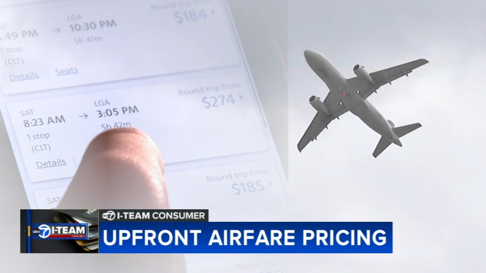 Small part of FAA Reauthorization Act would get rid of upfront airfare pricing including taxes fees Small part of FAA Reauthorization Act would get rid of upfront airfare pricing including taxes fees