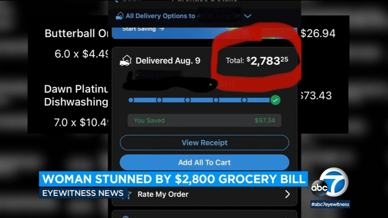 Ohio woman stunned by nearly 2800 Kroger app grocery bill Ohio woman stunned by nearly 2800 Kroger app grocery bill