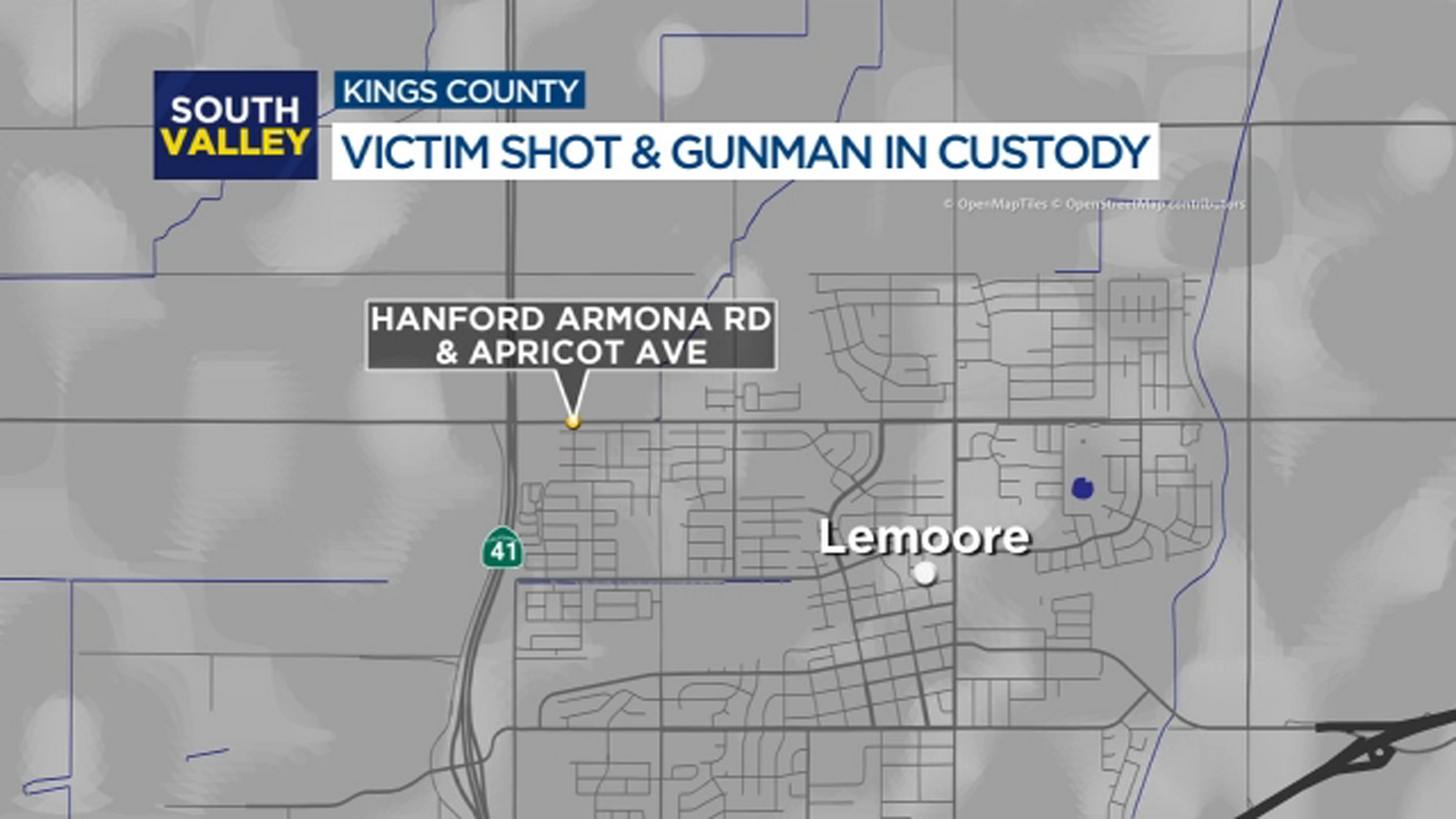Suspect arrested after shooting in Lemoore, deputies say - ABC30 Fresno