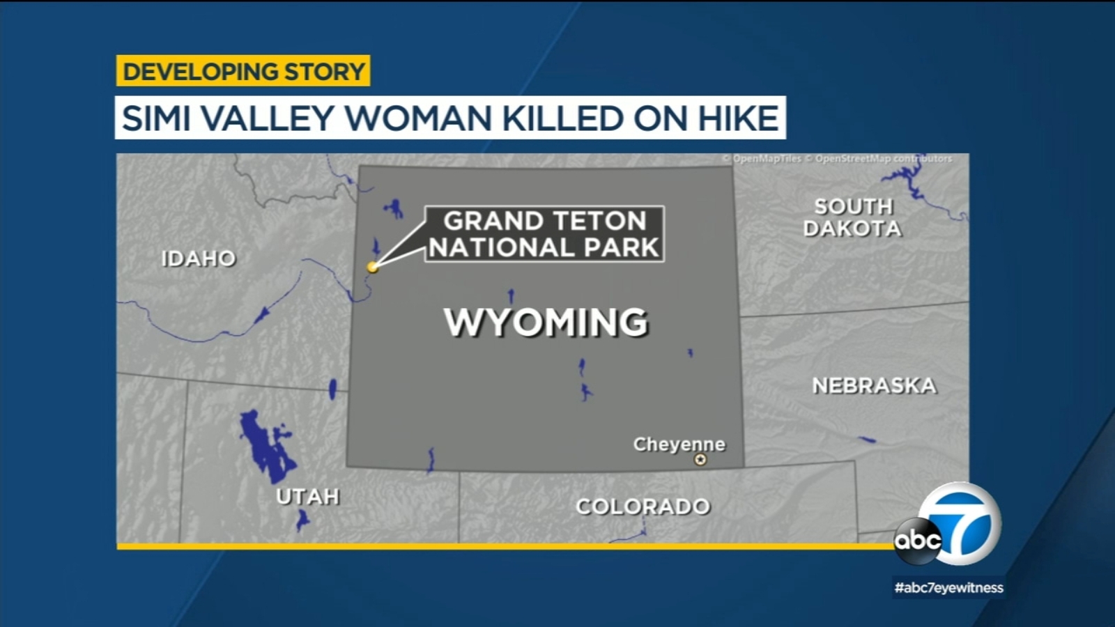 Simi Valley woman falls to death in Wyoming's Grand Teton National Park - Vimarsana News