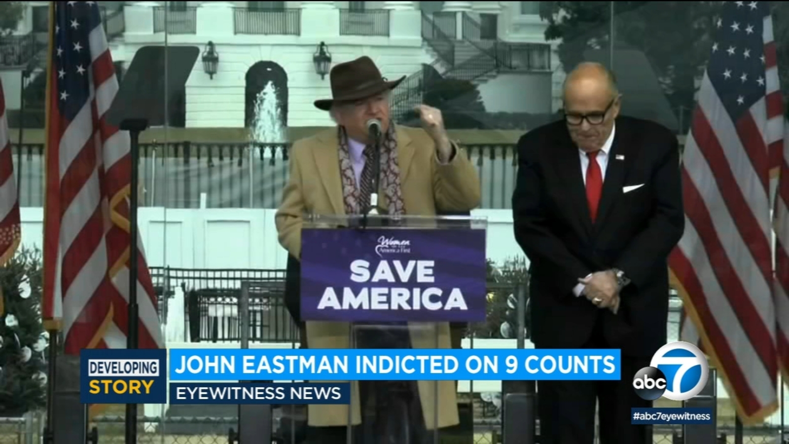 John Eastman, mantan dekan Chapman Law School, didakwa di Georgia