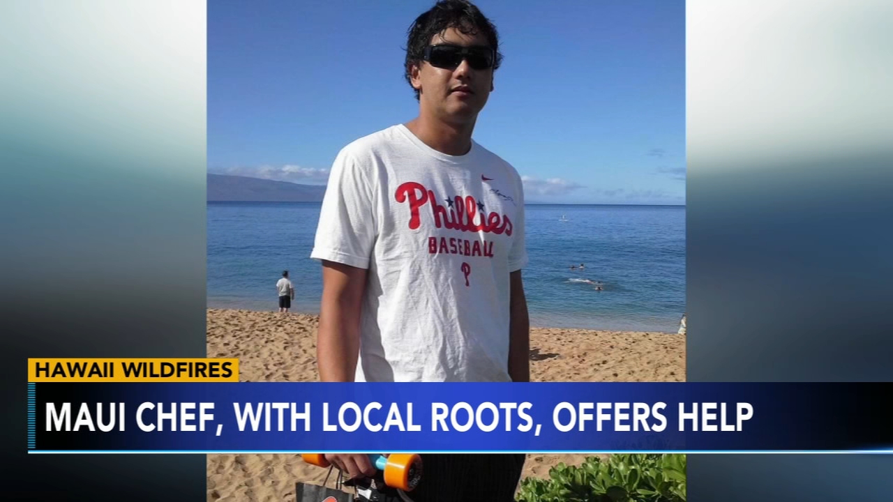 Maui chef with West Chester roots making meals for wildfire survivors