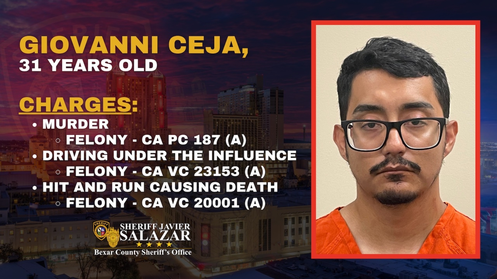 Texas sheriff's corporal arrested in alleged DUI hit-and-run that killed father of 7 on 215 Freeway in Riverside - Vimarsana News