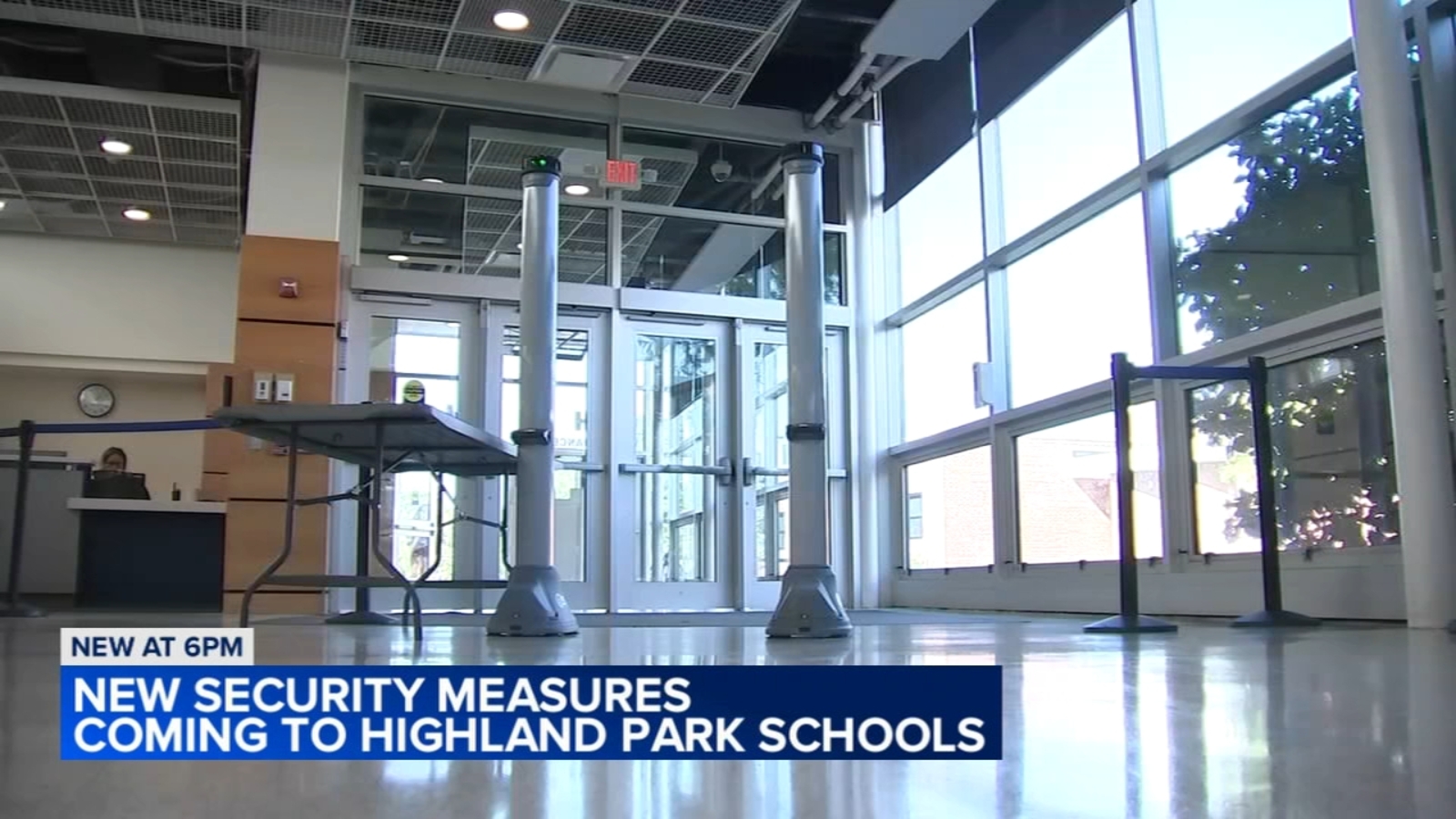 ABC7 gets inside look at expanded Highland Park District 113 school security, metal detectors before return to class - Vimarsana News