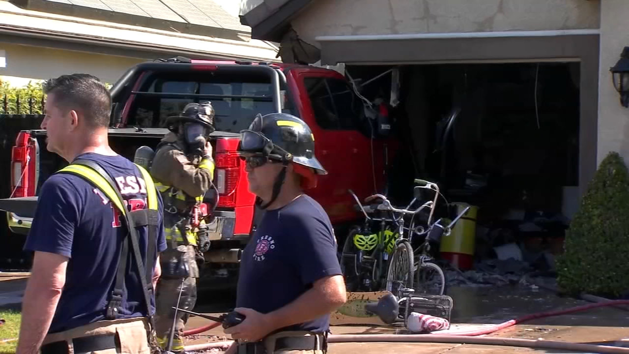 Man may have suffered medical emergency before crashing into NE Fresno home: Officials