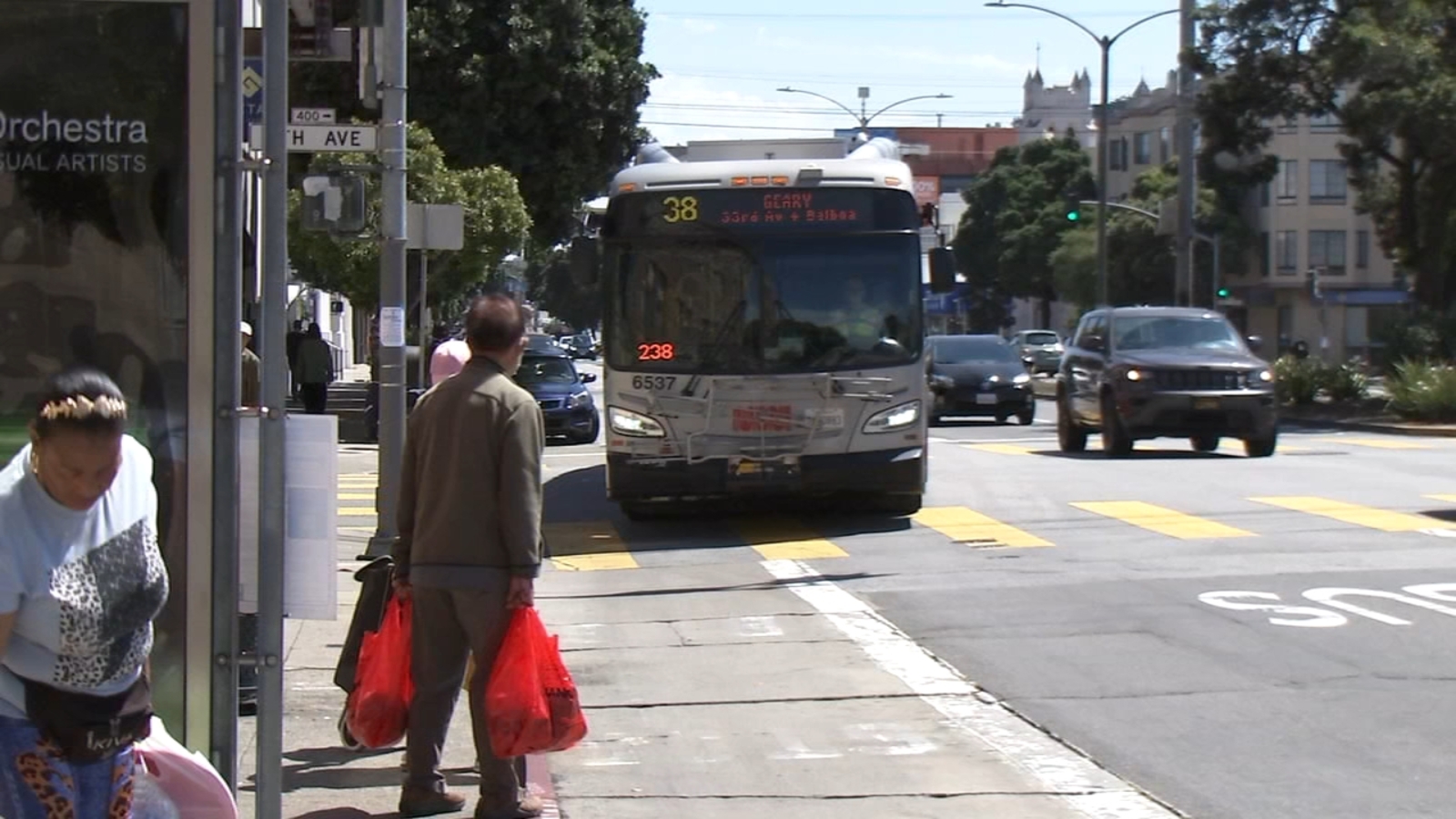 SFMTA green lights extending Geary Boulevard bus lanes, eliminating 30 parking spots - Vimarsana News