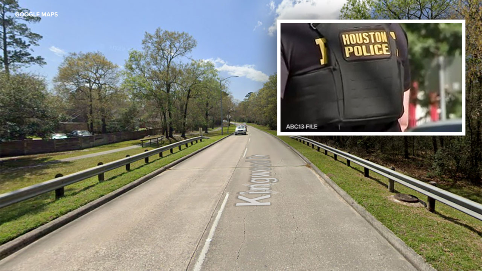 HPD shooting Suspect not hit when officer opens fire along Kingwood