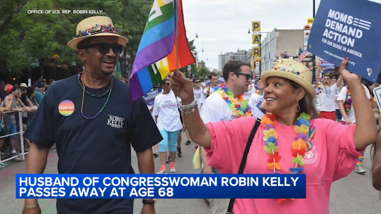 Husband of Illinois Congresswoman Robin Kelly dies at 68